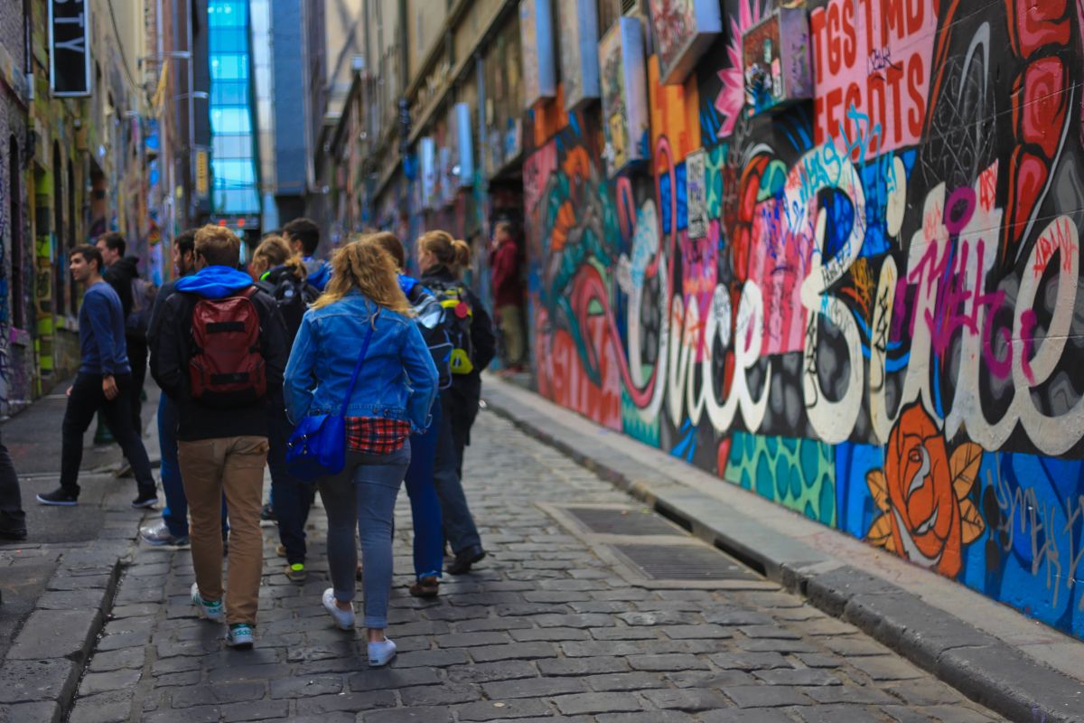 Graffiti Laneways Melbourne | WhatsBest Australia